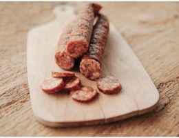 Cârnați afumați mangalița 100g