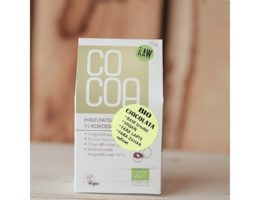 Alune de pădure în ciocolată raw-vegan cu cocos ECO
