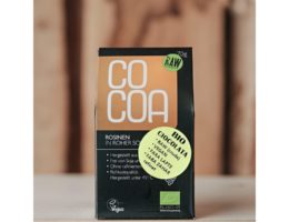 Stafide în ciocolată raw-vegan